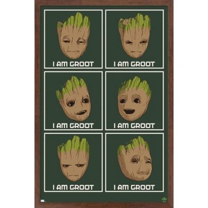 Trends International Marvel I Am Groot: Season 2 - I Am Groot Framed Wall Poster Prints - 1 of 4