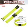 Unique Bargains Adjustable High Visibility Running Reflective Belt for Motorcycling Cycling 2 Pcs - 2 of 4