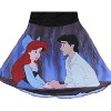 Disney The Little Mermaid Womens' Ariel And Eric Kiss The Girl Skater Dress - 4 of 4