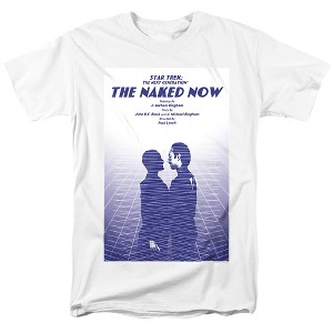 Star Trek Tng Season 1 Episode 3 Adult T-Shirt White - 1 of 4