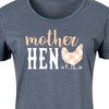 Women's - Instant Message - Plaid Mother Hen Graphic T-shirt Dress - 2 of 4