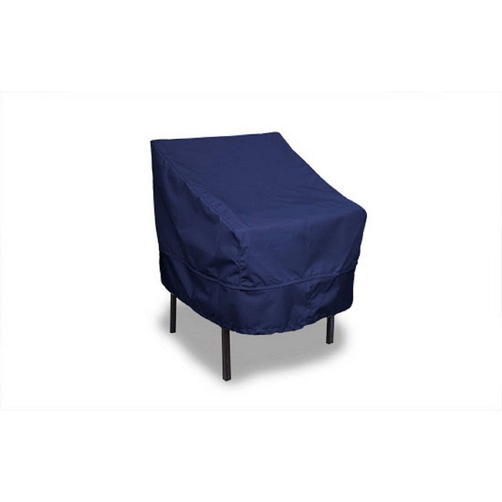 Photos - Furniture Cover Meridian 25.5" x 32.5" x 34" Standard Patio Table Chair Cover Navy Blue 