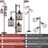 Rottogoon 68" Dimmable Farmhouse Floor Lamp - Rustic 3-Light Tree Lamp with Bulbs - 4 of 4