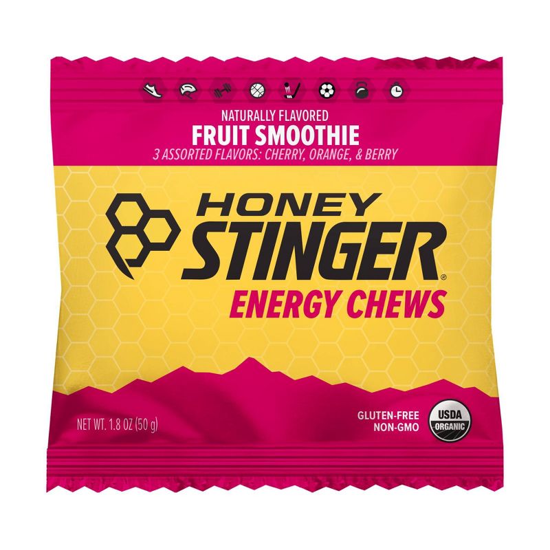 Honey Stinger Organic Energy Chews Fruit Smoothie, 1 of 8