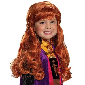 Disney Frozen 2 Anna Kids' Halloween Costume Wig - 1 of 4