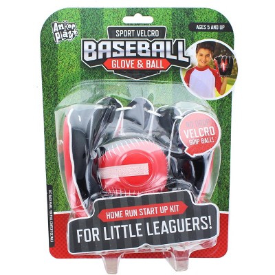 Anker Play Sport Velcro Baseball Glove & Ball