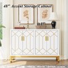 Accent Buffet Cabinet, Sideboard Cabinet with Storage - 3 of 4