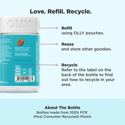 OLLY Goodbye Stress Gummies with GABA, L-Theanine & Lemon Balm - Berry Verbena, 5 of 14