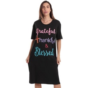 Just Love Short Sleeve Nightgown Sleep Dress for Women Sleepwear - 1 of 3