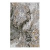 Luxe Weavers Marble Swirl Abstract Indoor Area Rug - 2 of 4