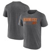 NCAA Oklahoma State Cowboys Men's Charcoal Heather Poly T-Shirt - 3 of 3