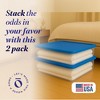 Homz Plastic Multipurpose Stackable Storage Container Bins with Secure Latching Lid for Home and Office Organization - 3 of 4