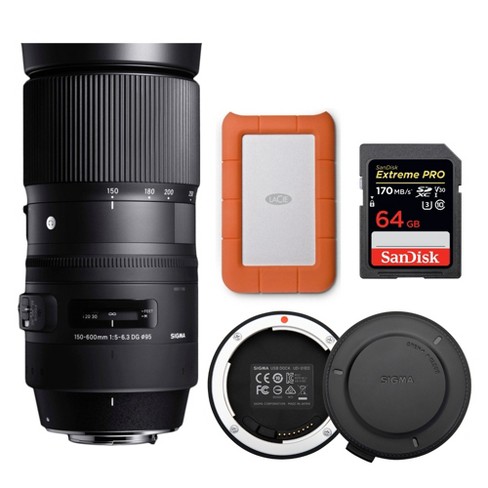 Sigma 150-600mm F/5-6.3 Dg Os Hsm Contemporary Lens For Nikon