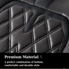 Coverado Seat Covers Luxury Faux Leather Seat Protectors - 3 of 4