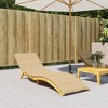 vidaXL Sun Lounger Cushion Melange Beige 78.7"x27.6"x1.6" Fabric - 3 of 4