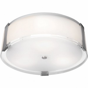 Access Lighting Tara 3 - Light Flush Mount in  Brushed Steel - 1 of 1
