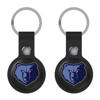 Keyscaper NBA Western Conference Teams Insignia Black Airtag Holder 2-Pack