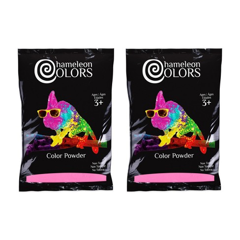 Chameleon Colors Pink Gender Reveal Powder - Easy-open Bags Of Pink Color  Chalk Powder - 2 Pack Of 1 Lb Bags : Target
