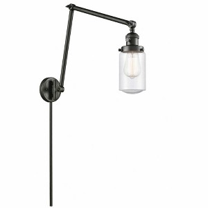 Dover - 1 Light Double Extension Swing Arm Wall Sconce In Traditional Style-30.75 Inches Tall and 4.5 Inches Wide - 1 of 1