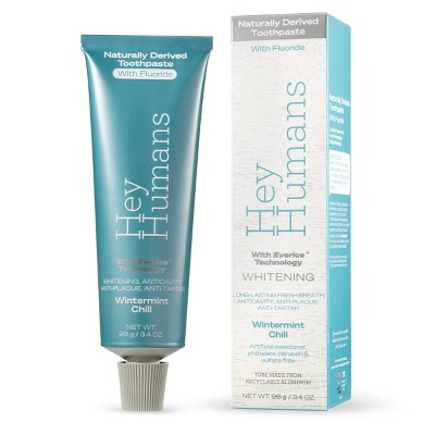 Hey Humans Fluoride Toothpaste Wintermint Chill - 3.4oz