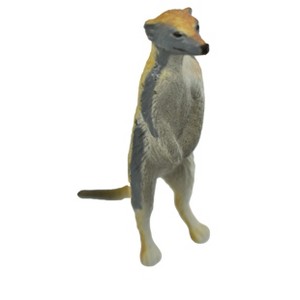 Collectible Wildlife Gifts | Meerkat, Standing, Realistic Toy, Model, Plastic  African Animal,  Educational Gift,       2 1/4"      F1074 B175 - 1 of 4