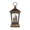 Transpac Plastic Light Up Sparkling Nativity Lantern - Festive Christmas Decorative Object for Holiday Cheer - 2 of 3