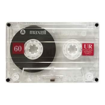 Maxell® UR60 60-Minute Normal-Bias Cassette Tape