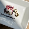 Chunky Dumpling Hoops in Gold, Rose Gold, Silver - Honeycat - 3 of 4