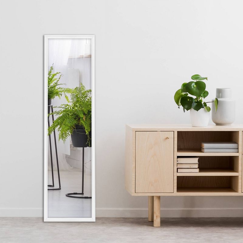 13.5" x 49.5" Framed Door Mirror - Room Essentials™, 4 of 9