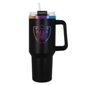 NFL Las Vegas Raiders Black Radiance Colossus Travel Mug - 40oz - 1 of 4