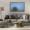 Stupell Industries Blue Silence Landscape Floating Frame Canvas Art, Brown, 31" x 21" - 3 of 4