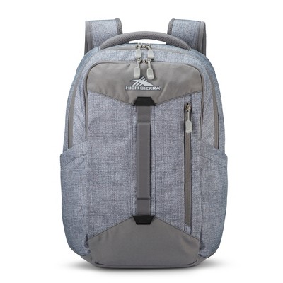 Рюкзаки High Sierra Large Backpack with Device Sleeve and Adjustable Straps, Silver — фото 2