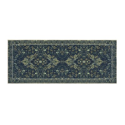 Patina Vie Machine Washable Distressed Boho Area Rug