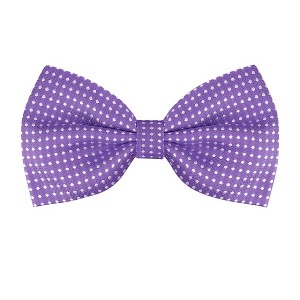 Allegra K Men's Halloween Polka Dots Pre-Tied Work Formal Party Tuxedo Bowknot Bow Ties - 1 of 4