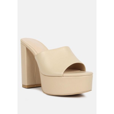 Shuri Open Toe High Block Heel Women Sandals