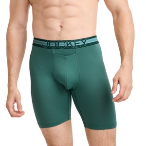 Jockey Sport Men's Stability Pouch Microfiber 9" Long Leg Boxer Brief - 1 of 3