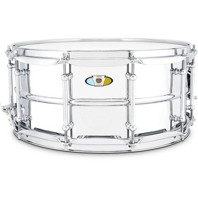 Ludwig Supralite Steel Snare Drum 14 XLudwig Supralite Steel Snare Drum 14 X  