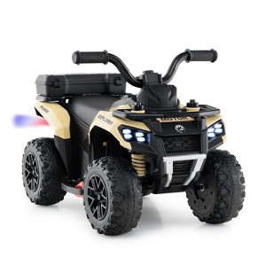Toddler Ride On Toys 6V Kids Electric ATV with Spray Function, Music ...