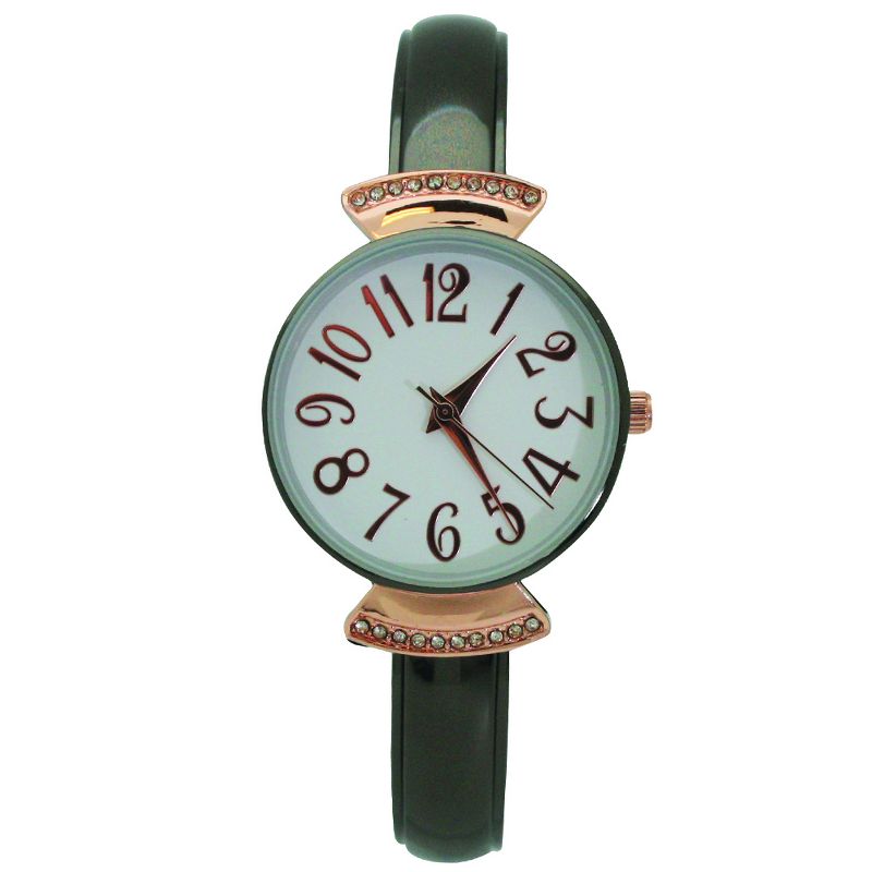 Olivia Pratt Every Day Large Numbers Dial Metal Bangle Watch, 5 of 6