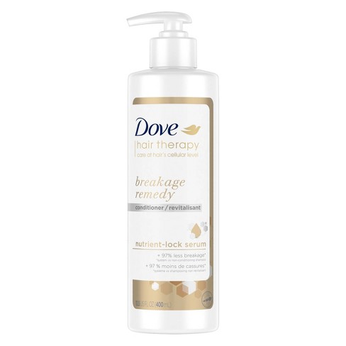 Dove Beauty Hair Therapy Breakage Remedy with Nutrient-Lock Serum Conditioner - 13.5 fl oz - image 1 of 4