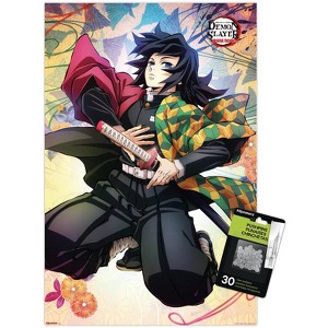 Trends International Demon Slayer: Hashira Training - Giyu Unframed Wall Poster Prints - 1 of 4