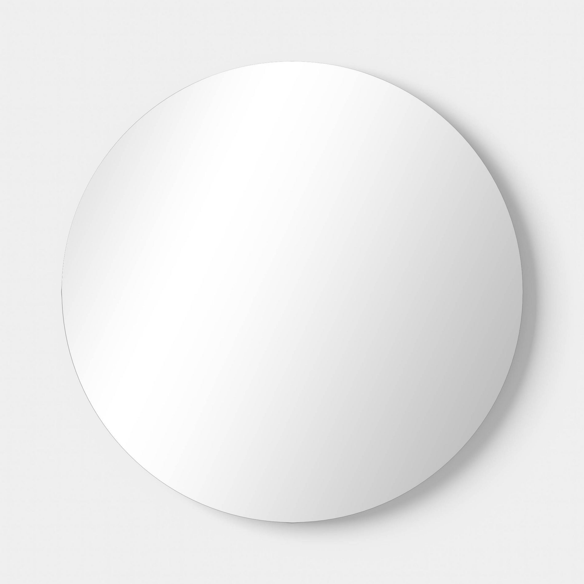 28" Round Floating Wall Mirror - Threshold™
