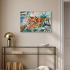 Art Remedy Relaxing Tiger Tropical Jungle Animals Wall Art Framed - 2 of 4
