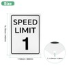 Unique Bargains Aluminum Weather Resistant Waterproof Rust Free Traffic Sign 1 Pc - 3 of 4