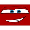Men's Cars Lightning McQueen Big Face T-Shirt - 2 of 4