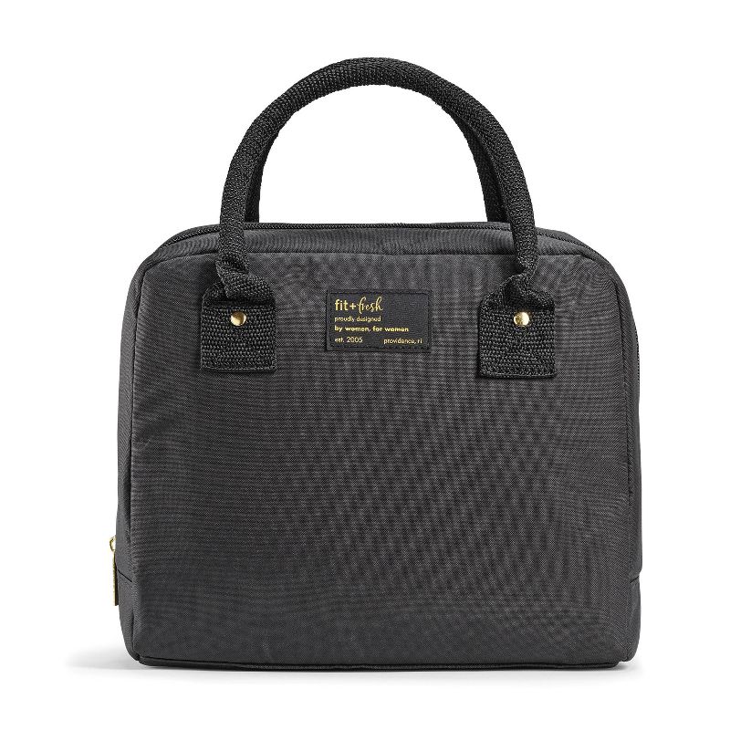 Fit &#38; Fresh Bloomington Lunch Bag - Solid Black, 2 of 10