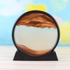 Flowing Sand Painting For Living Room Multifunctional Decoration 3d Sand Picture Simple Relaxing Decoration,abstract,yellow,7.1in,0.59ft - 2 of 4