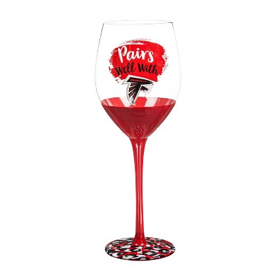 Atlanta Falcons, 17oz Boxed Stemware