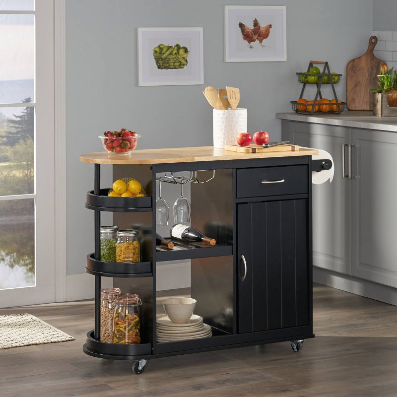 Corby Kitchen Cart - Christopher Knight Home, 3 of 8
