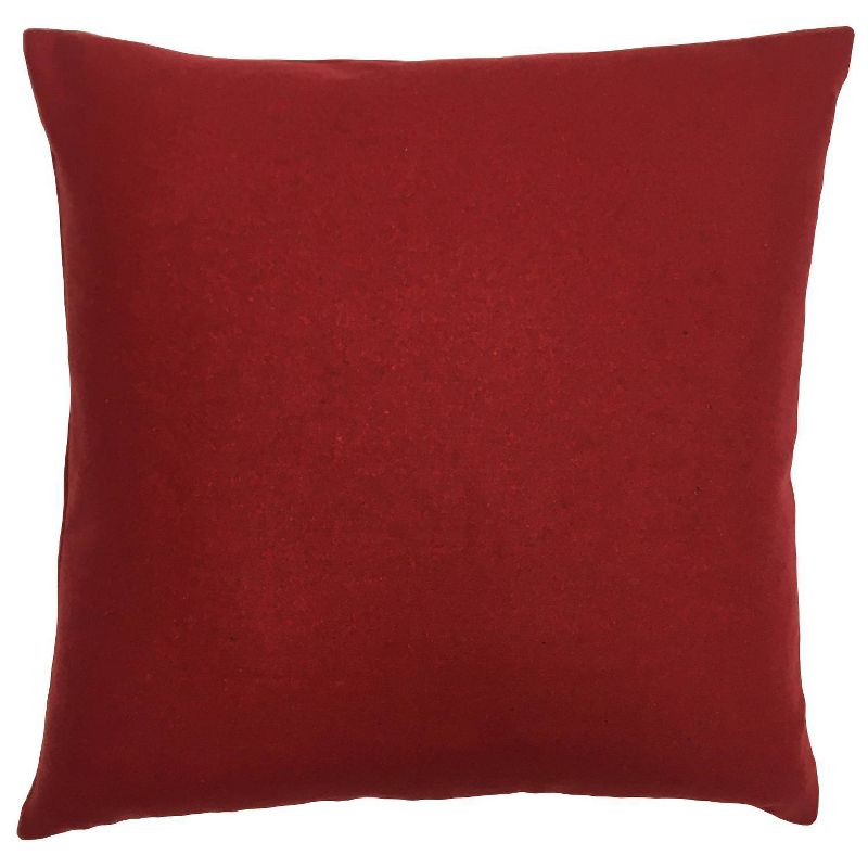 18&#34;x18&#34; Rouge Square Throw Pillow Red - The Pillow Collection, 1 of 6